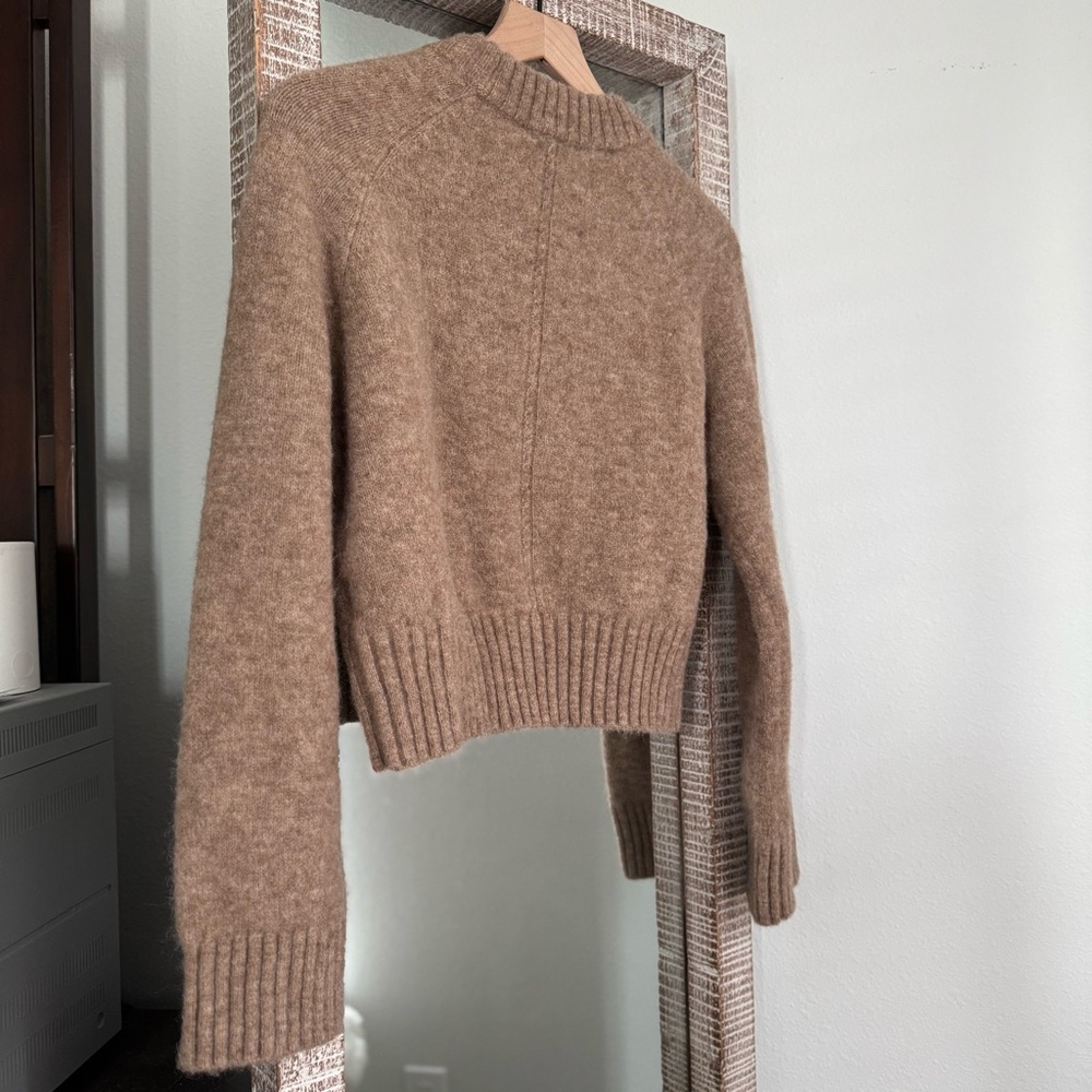 Sezane Sama Jumper in Taupe - Picture 4 of 7